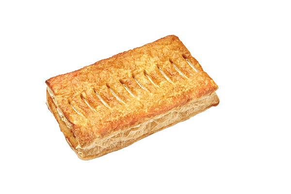 Puff pastry in the oven. English alphabet from the test. Edible letters  Stock Photo